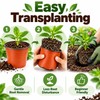 75-150 Pack Flexible Nursery Pots for Seed Starting – Soft