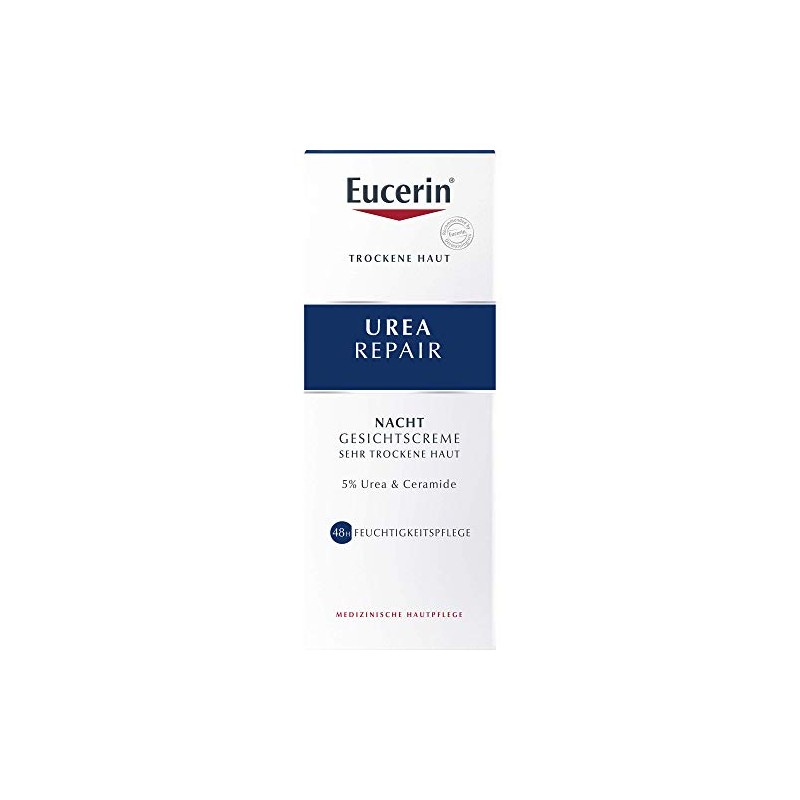 Eucerin UreaRepair Gesichtscreme 5% Nacht, 50 ml
