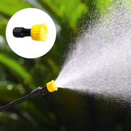 1Pc Black Sprayer Nozzle, Knapsack Agricultural Electric Sprayer Nozzle Head PP Anti-Aging Replacement Gardening Watering Equipment, Garden Hose Nozzles
