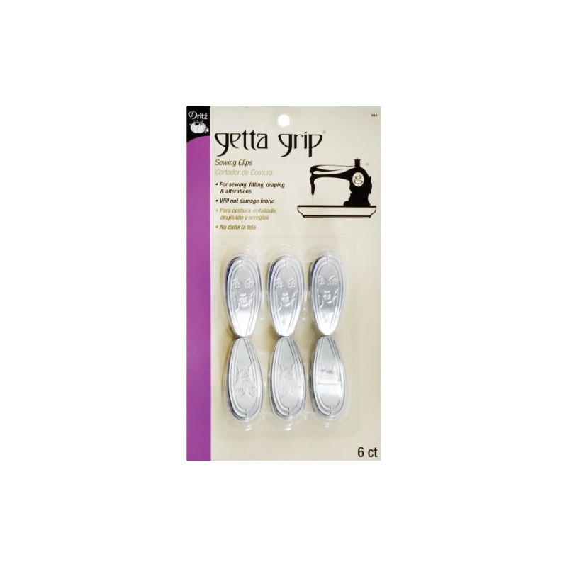 Dritz Getta Grip Sewing Clips, 6-Pack