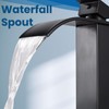 Airuida Vessel Sink Faucet Oil Rubbed Bronze Tall Waterfall Bathroom