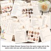 20 x Picture Baby Shower Game from Unisex Neutral Teddy