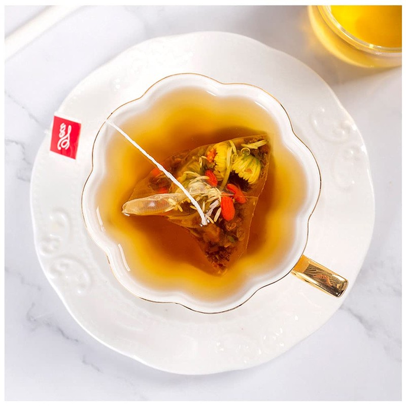 Generic Chrysanthemum Cassia Seeds Tea Bags(160g, 8gX20Bags), Honeysuckle, Chinese wolf-berry,