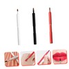FOMIYES Lipstick Stretchable Lip Brush 3pcs Makeup Brush Set Stylish