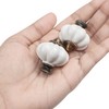 KurtzyTM Set of 8 Cream White Ceramic Vintage Cabinet Drawer