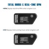 Runleader Digital LCD Hour Tachometer, Hours and RPM Display, Waterproof