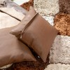 KUIRMODA Lambskin Leather Pillow Cover - Decorative Sofa Cushion Case