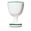 GMUNDNER KERAMIK Egg Cup Smooth Diameter 4.9 cm Green Deer