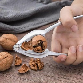 Nutcrackers for Nuts,Seafood Cracker,for All Nuts,Durable Metal Sheller for Walnuts, Almonds & Lobster