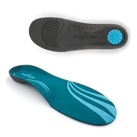 FootActive COMFORT Premium Insoles, 9/10.5 UK, Blue