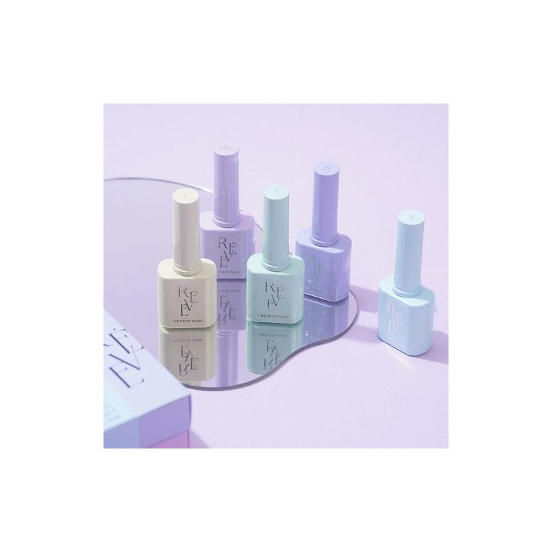 classic nail Revgel Glowish Summer Glitter Gel 10 Piece Set
