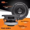 PRV Audio 6.5" Shallow Car Subwoofer 300 Watts RMS Dual