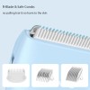Favrison Quiet Waterproof Baby Hair Clippers – Rechargeable & LCD