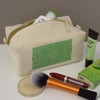 'Sketchy Football Field' Canvas Wash Bag/Makeup Case (CS00044947)