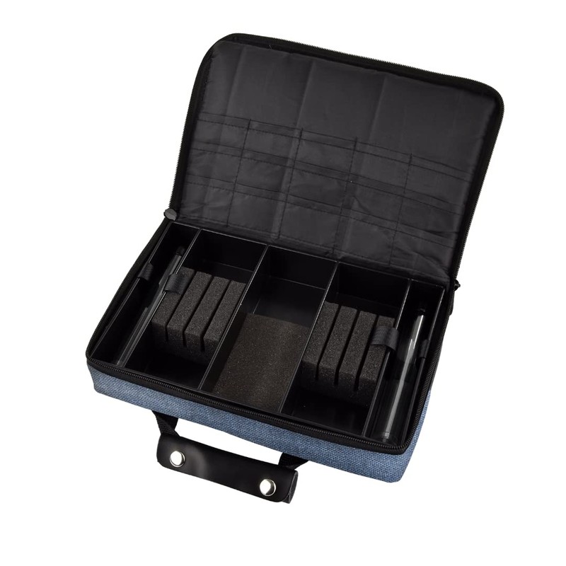 Karella Dart Case, Jeans Edition Master PAK, 2 Compartments, Jeans