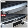 Rear Bumper ABS Black Body Anti-Scratch Protection Cover Trim Kit