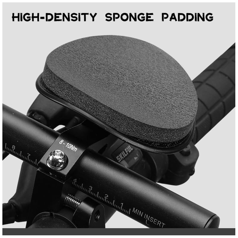 bangminda Bicycle Handlebar Attachment Bicycle Rest Handlebar TT Handlebar Attachment