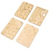 FTVOGUE Robot Arm Kit, 4 DOF DIY Wood Robot Arm
