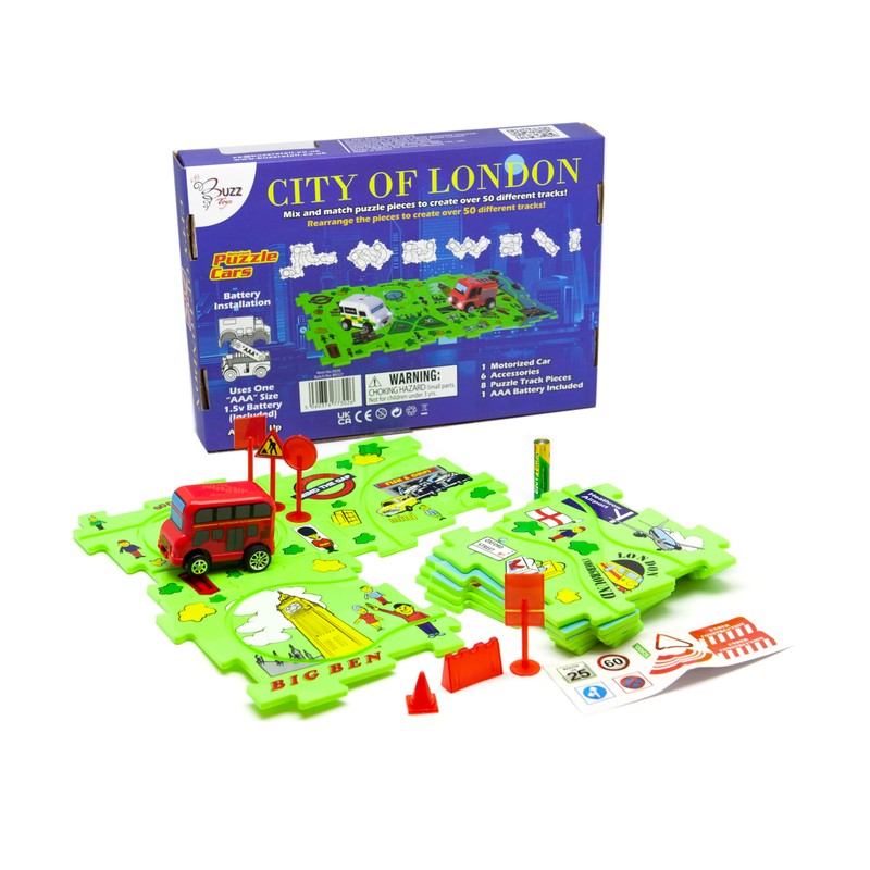 Puzzle Cars London Bus
