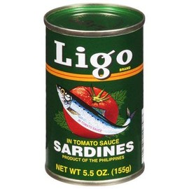 Ligo Sardines in Tomato Sauce (Original) - 5.5oz [ 12 units]