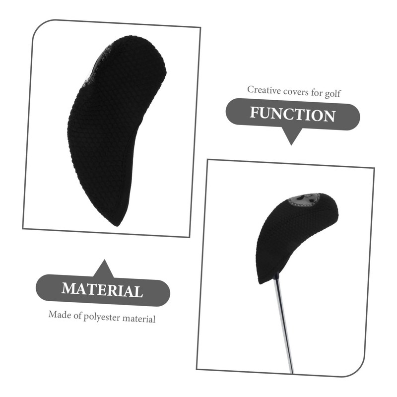 WHAMVOX 10-Piece Golf Iron Set Golf Club Sleeves Head Covers