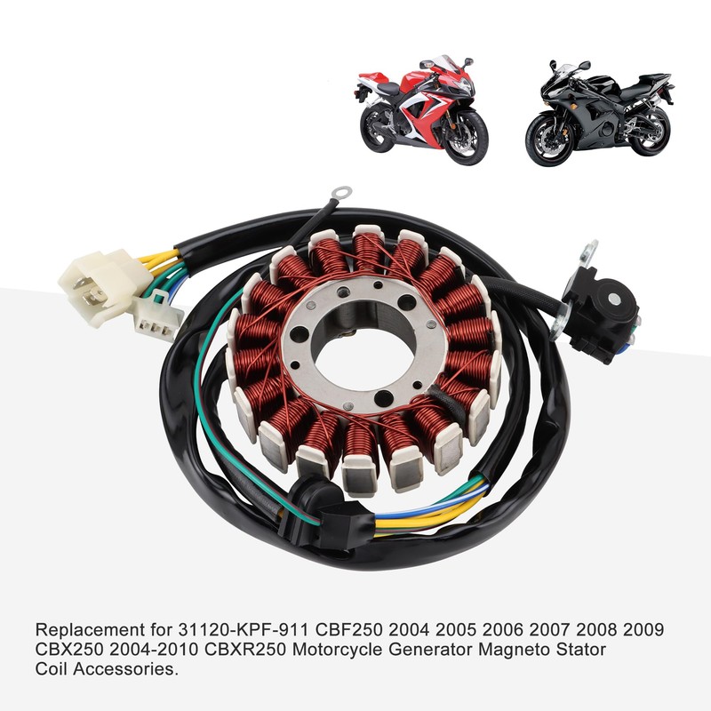 GOOFIT 12 Coil Motorcycle Magneto Stator Motor Accessories Replacement for