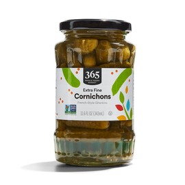 365 by Whole Foods Market, Extra Fine Cornichons, 11.6 oz