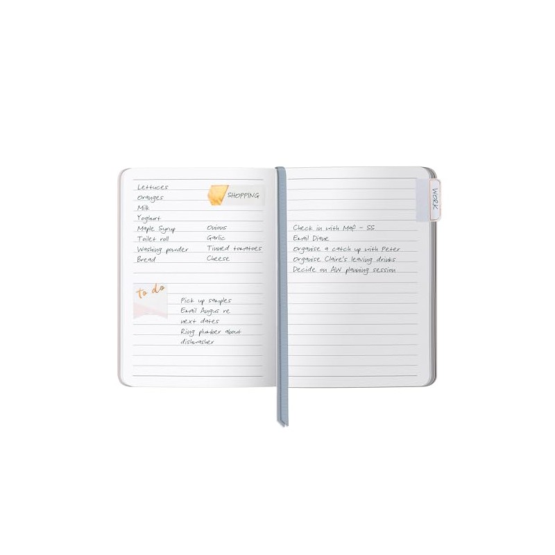 Busy B A6 Busy Life Notebook - Striped Cover -