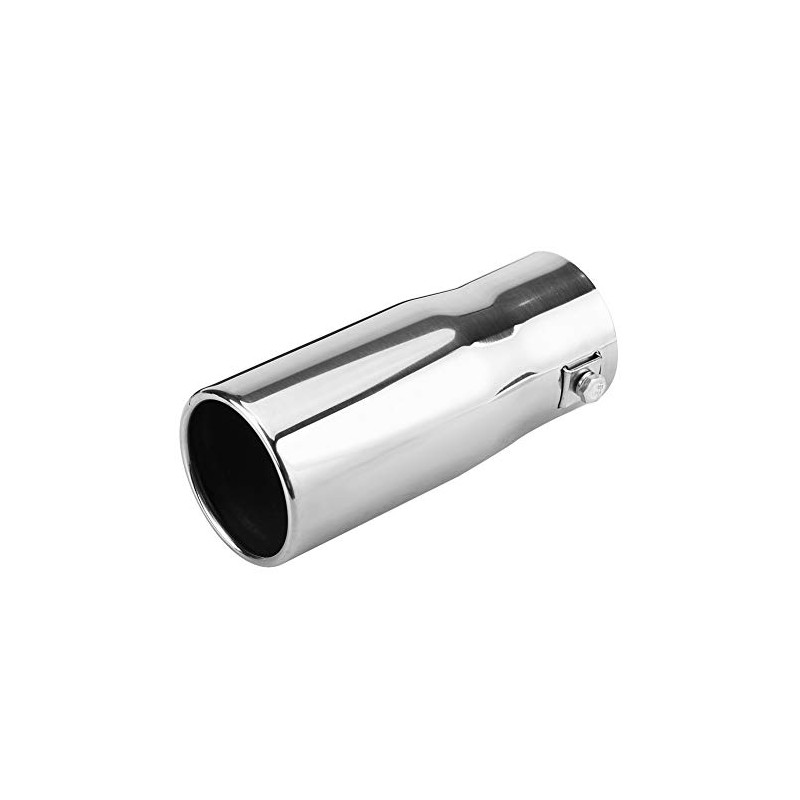 aqxreight Tailpipe, Car Modification Stainless Steel Exhaust Pipe, Rear Tailpipe,
