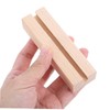 COHEALI 4pcs Wooden Place Card Holders Sturdy Table Number Stands