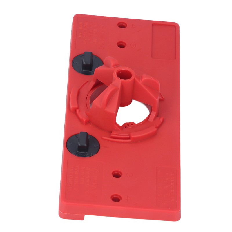 Hinge Hole Saw Jig ABS Concealed Hinge Drilling Guide Locator