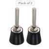Bestgle 2pcs 1" Diameter Roll Disc Pad Holder Quick Change
