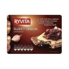 Ryvita Crisp Bread Sweet Onion 200G - Pack Of 6