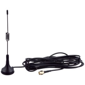 Delock 88877 ISM SMA Omni Star Antenna with Stand 433 MHz 3 dBi Black