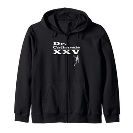 Dr. C XXV alt ver 2 (weiß) Kapuzenjacke