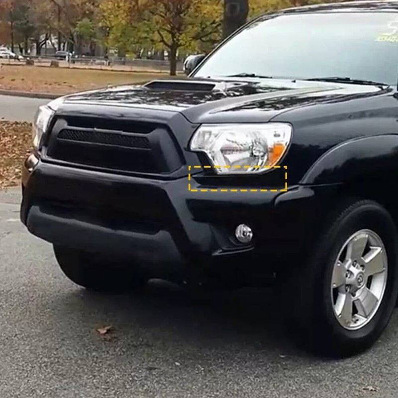 LIANGREN Set For Toyota Tacoma 2012-2015 Front Grille Headlight Filler