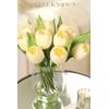 WELL KNOWN WELL KNOWN 12 Pcs Tulips Artificial Flowers in