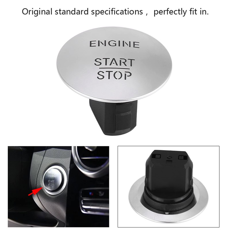 Engine Start Button Keyless Go Start Stop Push Button Engine