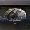 GRAPHICS & MORE Rogue Dragon Winter Mountain Top Oval Tow