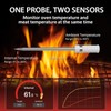 Wireless Bluetooth Meat Thermometer with Dual Sensors- Long Range Bluetooth