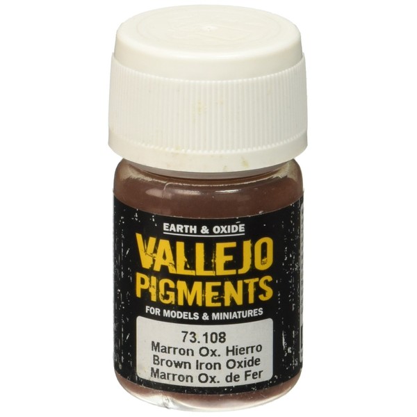 Vallejo 30 ml Pigments - Brown Iron Oxide