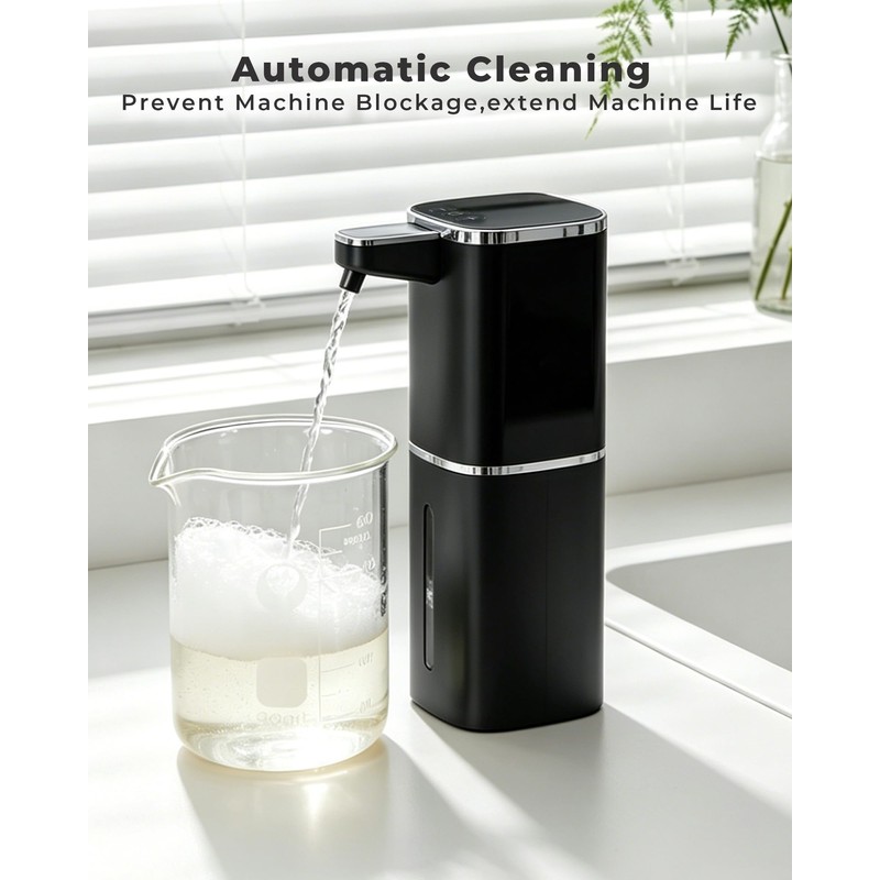 Automatic Foaming Soap Dispenser Touchless, USB Rechargeable