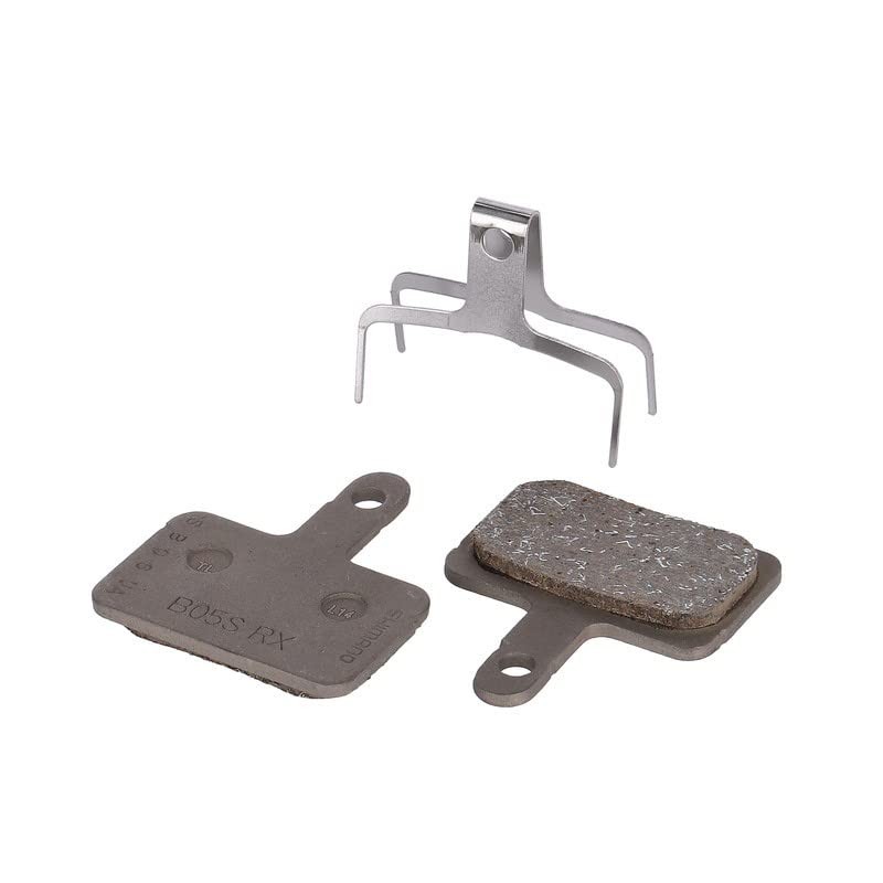 Shimano B05S Disc Brake Pads and Spring, Steel Backed, Resin,