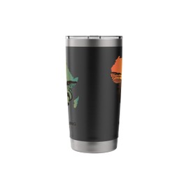 Africa is calling African Map Continent Stainless Steel Insulated Tumbler