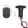 Boat Stern Light Socket Base Fit 3/4" Diameter 2-Prong for