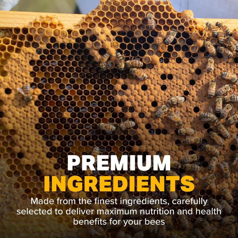 Mann Lake Ultra Bee Pollen Substitute Patties, High Protein, Boosts