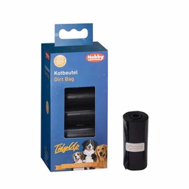 Nobby TidyUp Kotbeutel Vorratspack schwarz 20 Rollen á 15 Beutel