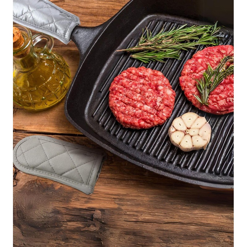 cobalt planet Skillet Handle Cover Pan Handle Cover Pot Holder