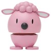 Hoptimist Lambert Push Puppet light red/glossy/H 7cm/Ø 7cm/with spring mechanism