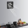 TFCFL 10 Inch Exhaust Fan,Portable Ventilation Fan,Powerful Kitchen Exhaust Fan